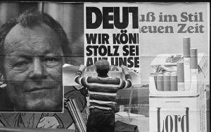 Holger Rüdel, SPD Wahlplakat Willy Brandt, 1972