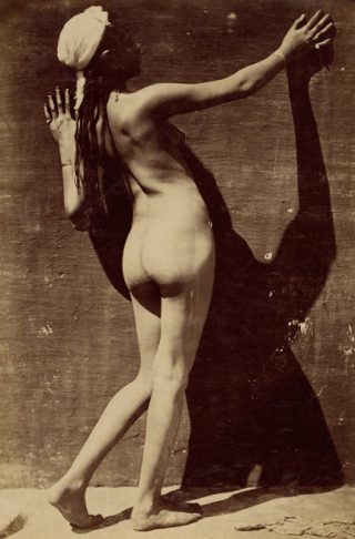 Carl Rudolf Huber (zugeschrieben), Rückenakt, um 1875/76, Photoinstitut Bonartes